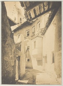 En gata i Sterzing, Tyrolen av Alfred Stieglitz