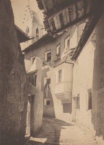 En gata i Sterzing, Tyrolen av Alfred Stieglitz