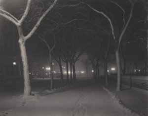 En iskall natt av Alfred Stieglitz
