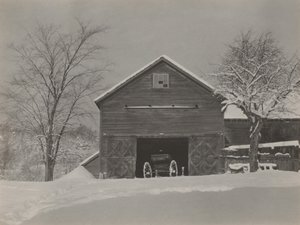 Lada och snö av Alfred Stieglitz