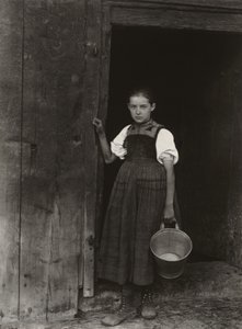 Flicka från Schwarzwald av Alfred Stieglitz