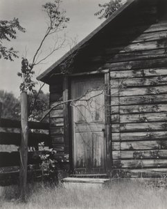 Dörr till en koja, Lake George av Alfred Stieglitz