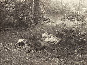 Emmy Obermeyer, Tea Island, Lake George av Alfred Stieglitz
