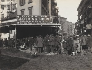 Five Points, New York av Alfred Stieglitz