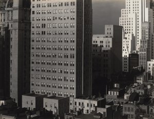 Från mitt fönster på An American Place, North av Alfred Stieglitz