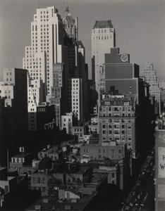 Från mitt fönster på An American Place, North av Alfred Stieglitz