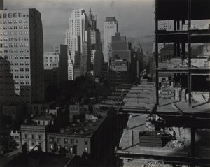 Från mitt fönster på An American Place, norr av Alfred Stieglitz
