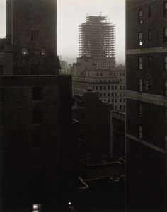 Från mitt fönster på An American Place, sydväst av Alfred Stieglitz