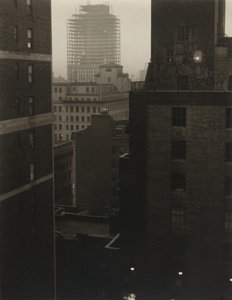 Från mitt fönster på An American Place, sydväst av Alfred Stieglitz