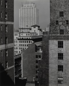 Från mitt fönster på An American Place, sydväst av Alfred Stieglitz