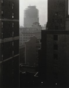 Från mitt fönster på An American Place, sydväst av Alfred Stieglitz