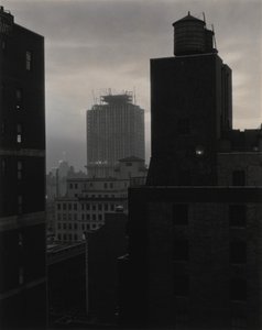 Från mitt fönster på An American Place, sydväst av Alfred Stieglitz