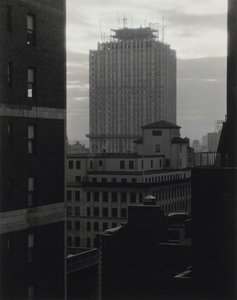 Från mitt fönster på An American Place, sydväst av Alfred Stieglitz