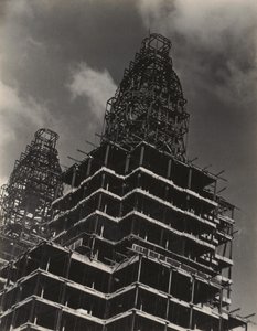 Från mitt fönster på Shelton, norr av Alfred Stieglitz