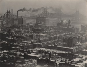 Från rum "3003" - The Shelton, New York, vy mot nordost av Alfred Stieglitz