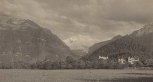 Från Höheweg, Interlaken av Alfred Stieglitz