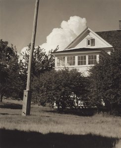 Hus, Lake George av Alfred Stieglitz