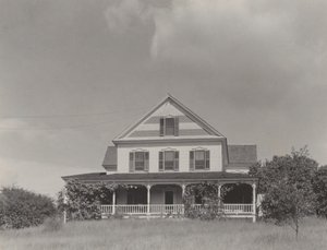 Huset på kullen, Lake George av Alfred Stieglitz