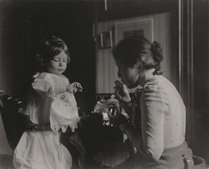 Kitty och Emmy Stieglitz av Alfred Stieglitz