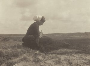 Lagning av nät av Alfred Stieglitz