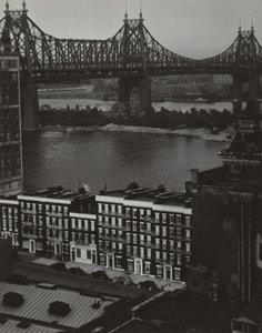 New York från 405 E 54th Street av Alfred Stieglitz