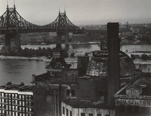New York från 405 E 54th Street av Alfred Stieglitz