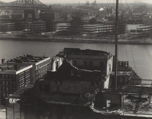 New York från 405 East 54th Street av Alfred Stieglitz