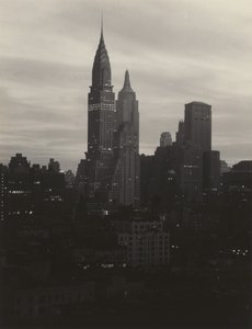 New York från 405 East 54th Street av Alfred Stieglitz