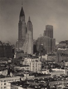 New York från 405 East 54th Street av Alfred Stieglitz