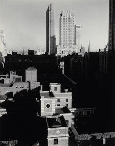 New York sett från Shelton av Alfred Stieglitz