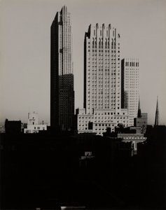 New York från Shelton av Alfred Stieglitz