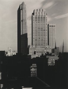 New York sett från Shelton av Alfred Stieglitz