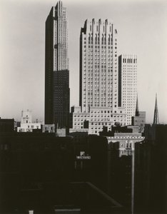 New York från Shelton av Alfred Stieglitz