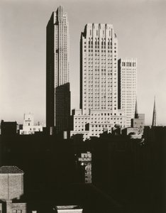 New York från Shelton av Alfred Stieglitz