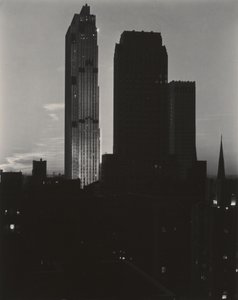 New York från Shelton av Alfred Stieglitz