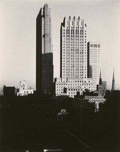 New York från Shelton av Alfred Stieglitz