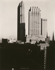 New York från Shelton av Alfred Stieglitz