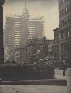 Det gamla och det nya New York av Alfred Stieglitz