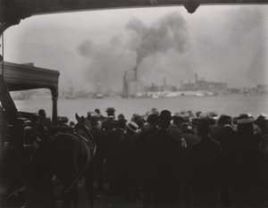 På färjan av Alfred Stieglitz