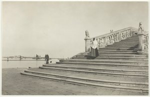 Venedigs stenar, Chioggia, 1887, tryckt 192039. av Alfred Stieglitz
