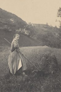 Skörden, Mittenwald av Alfred Stieglitz