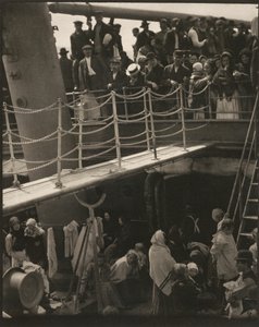 The Steerage, 1907, tryckt 1915. av Alfred Stieglitz