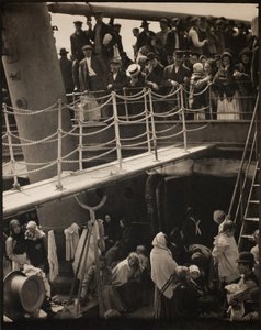 The Steerage, 1907, tryckt 1913 eller före. av Alfred Stieglitz