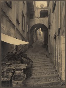 Via Fiori, Bellagio av Alfred Stieglitz