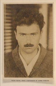 Waldo David Frank av Alfred Stieglitz