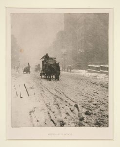 Vinter – Fifth Avenue av Alfred Stieglitz