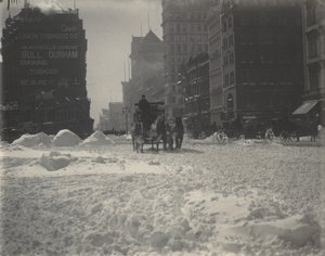 Vinter, New York av Alfred Stieglitz