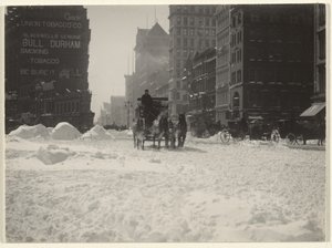 Vinter, New York av Alfred Stieglitz