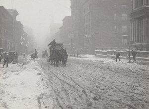 Vinter på Fifth Avenue av Alfred Stieglitz