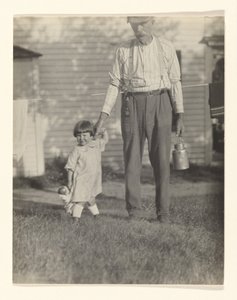 [Yvonne Boursault och Fred Varnum, Lake George] av Alfred Stieglitz